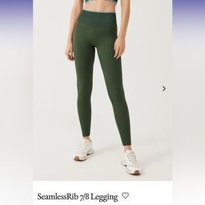 NWT seamless ribbed leggings outdoor voices